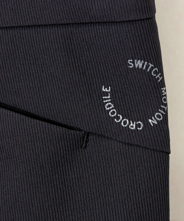 ピケ ストレッチ パンツ