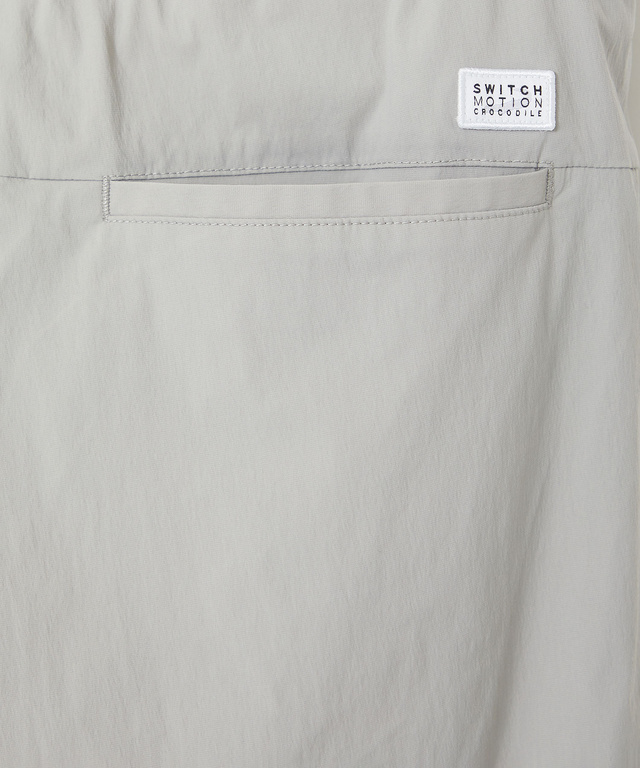 ナイロン ストレッチ イージーパンツ