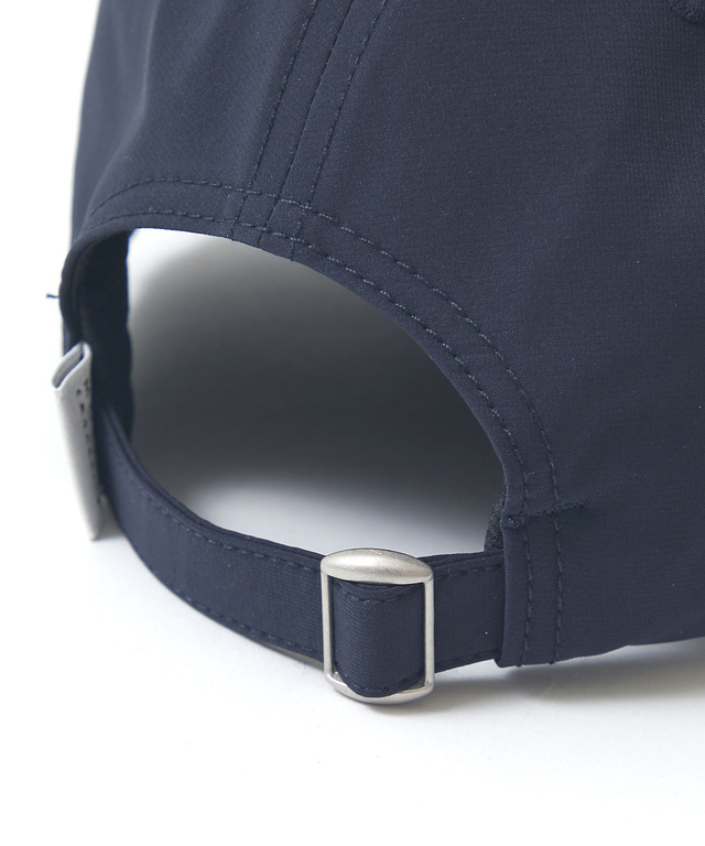 メッシュ切り替え ロゴ刺繍 キャップ