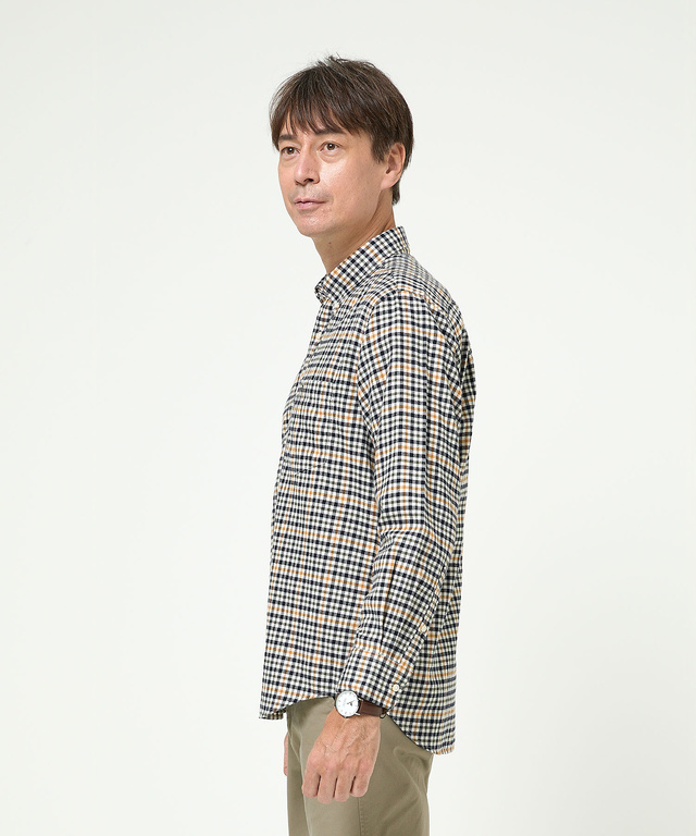 クロコダイルタータン シャツ