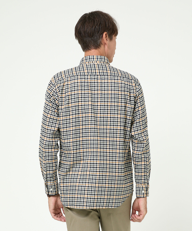 クロコダイルタータン シャツ