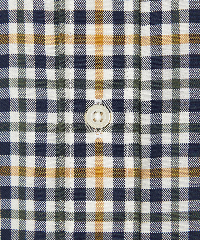 クロコダイルタータン ノンアイロン シャツ