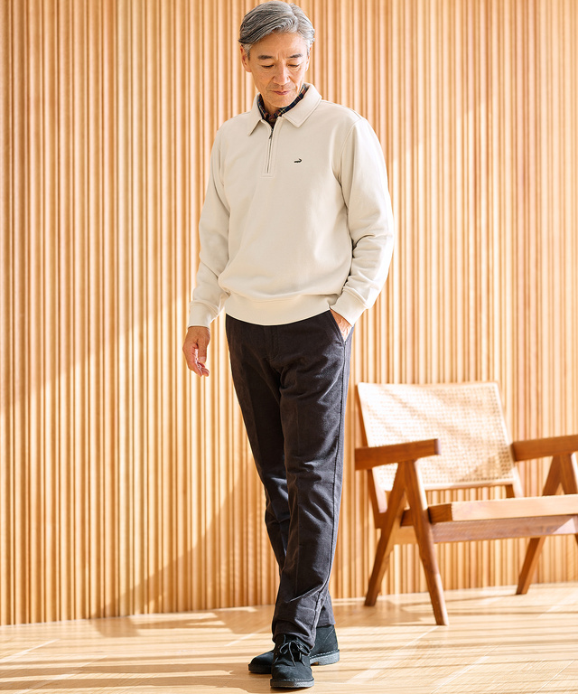 インディゴ糸 チェック柄 シャツ