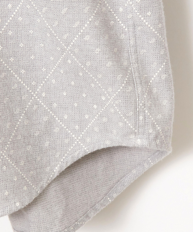 ビエラ生地 デザインプリント シャツ