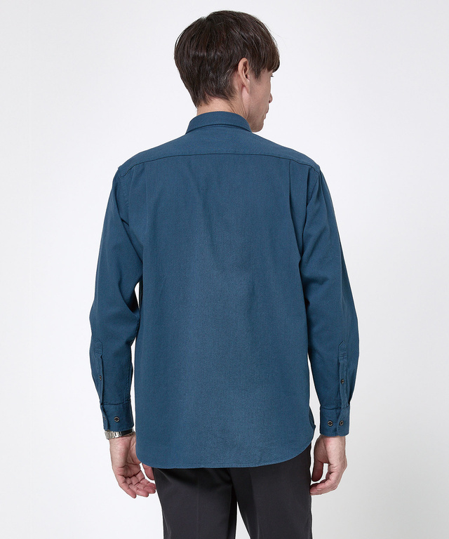 ピケ素材 ボタンダウン シャツ