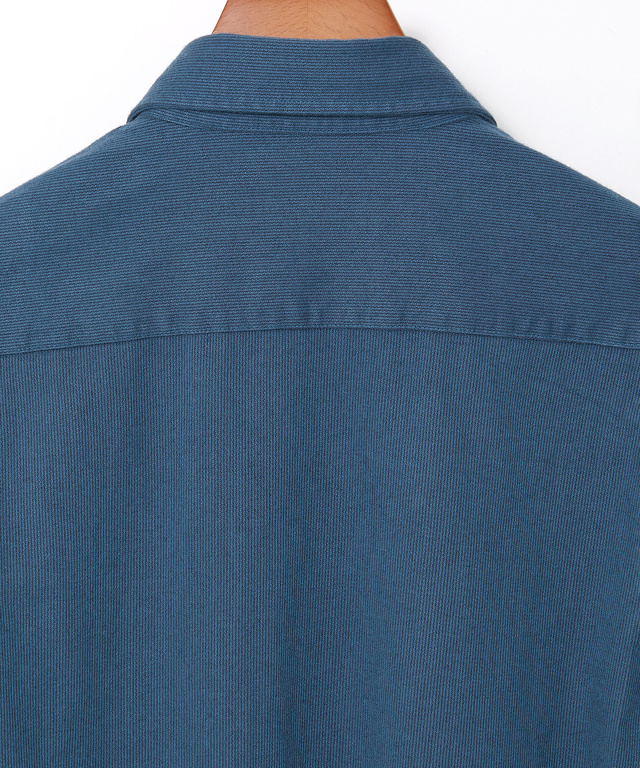 ピケ素材 ボタンダウン シャツ