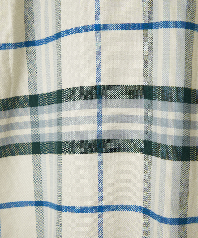 チェック柄 ボタンダウン シャツ