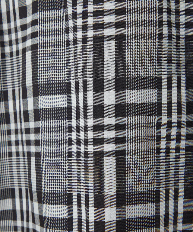 サーモ チェック柄 シャツ