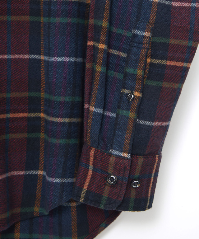 チェック柄 ビエラ生地 シャツ