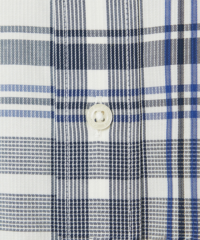 ノンアイロン マドラスチェック シャツ 【シワになりにくい】