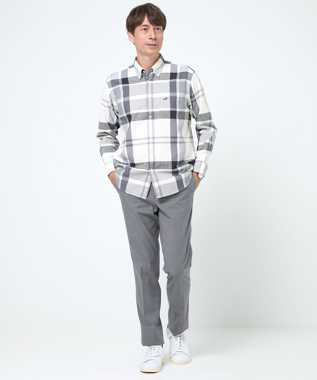 ロイヤルオックス チェック柄 シャツ