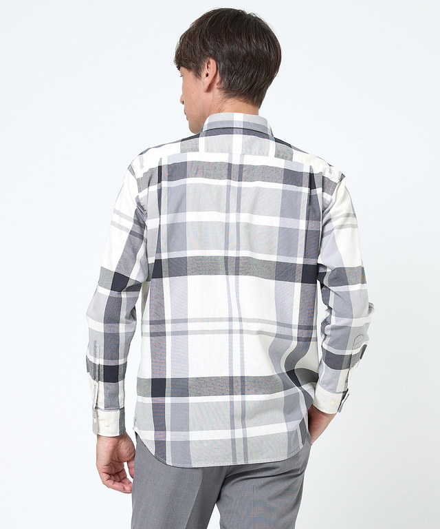 ロイヤルオックス チェック柄 シャツ