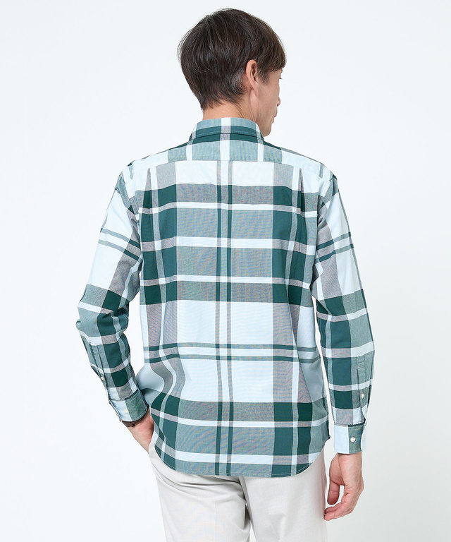 ロイヤルオックス チェック柄 シャツ