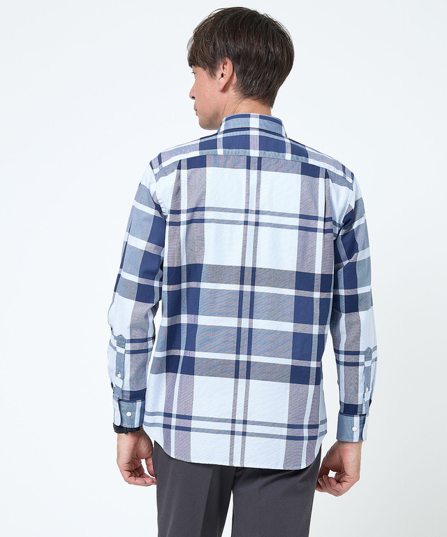 ロイヤルオックス チェック柄 シャツ