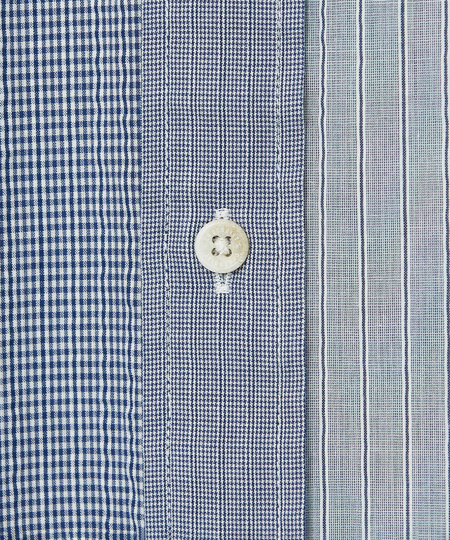 サッカー織り クレイジーパターン ボタンダウンシャツ【吸汗速乾】