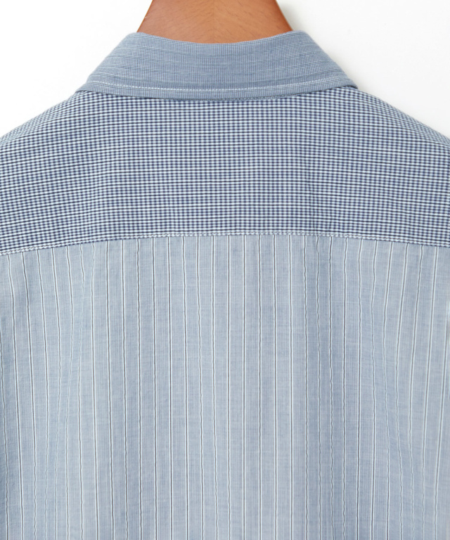 サッカー織り クレイジーパターン ボタンダウンシャツ【吸汗速乾】