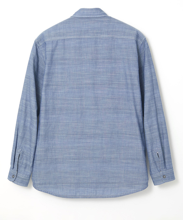 ダブルガーゼ マルチボーダー リバーシブルシャツ【吸汗速乾】