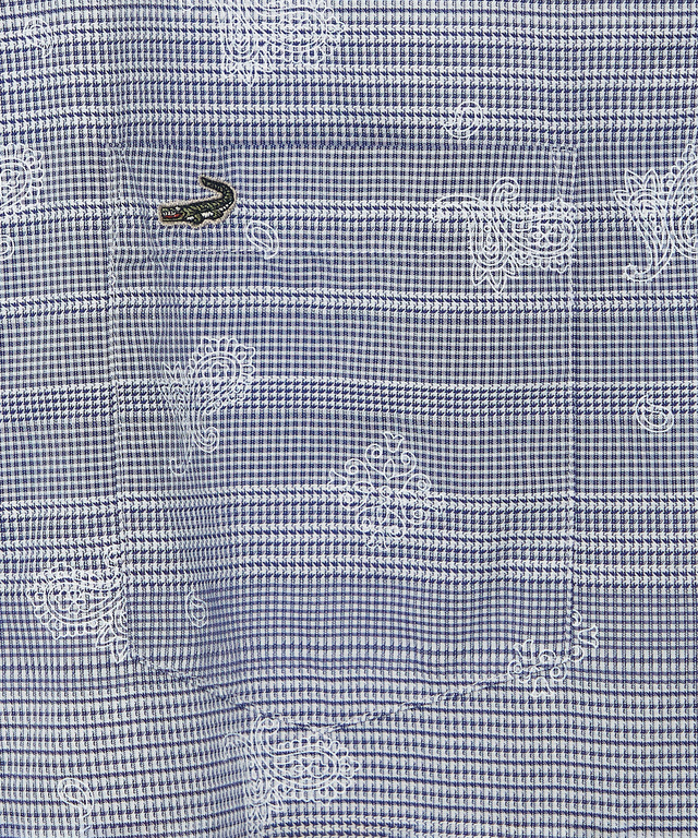 スノーコットン ドビー ボーダー シャツ 【接触冷感】