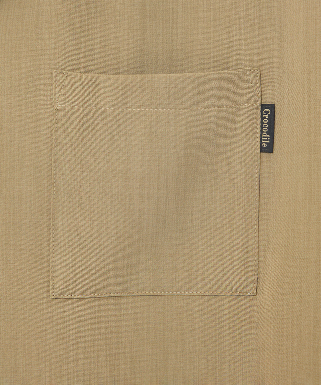 リネンライク オープンカラー シャツ【オンラインショップ・一部店舗限定】