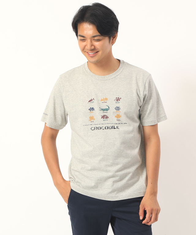 フィッシュプリントTシャツ