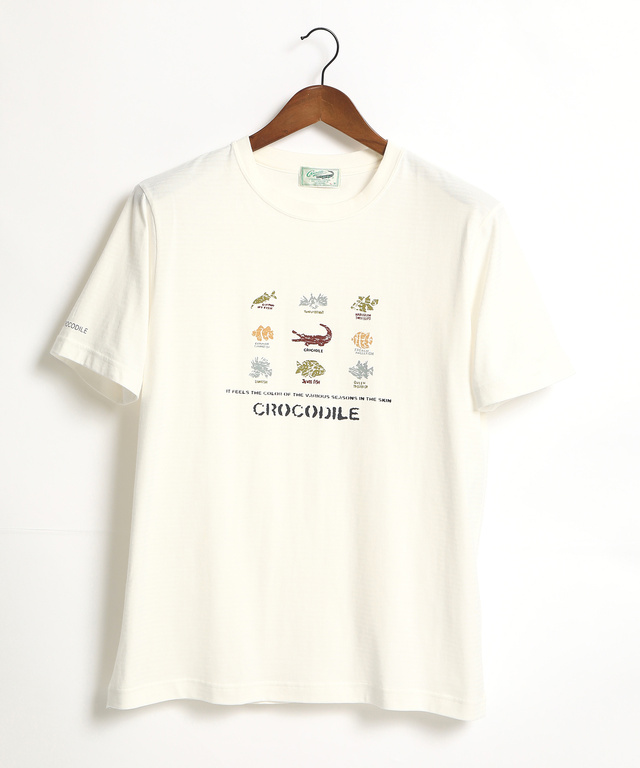 フィッシュプリントTシャツ