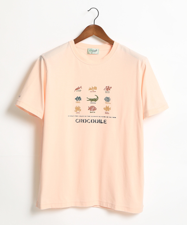 フィッシュプリントTシャツ