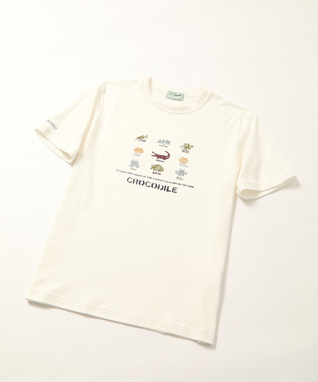 フィッシュプリントTシャツ
