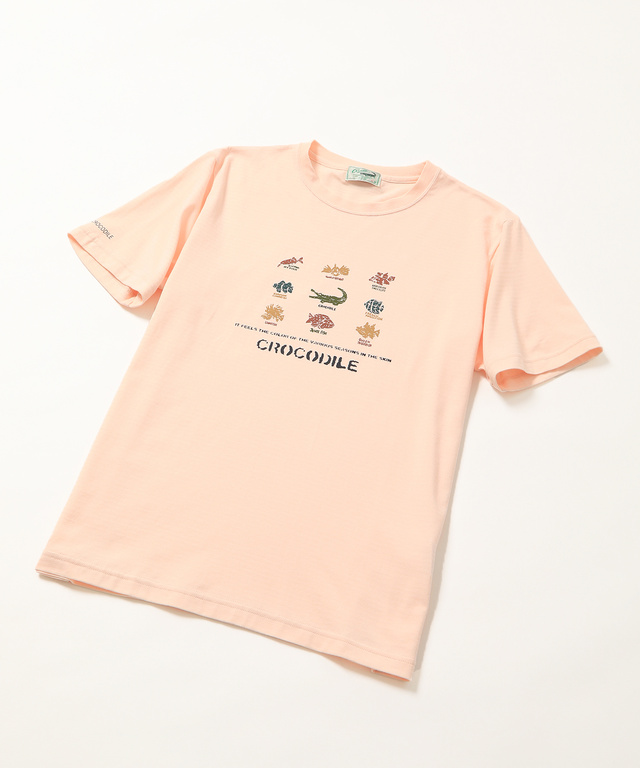 フィッシュプリントTシャツ