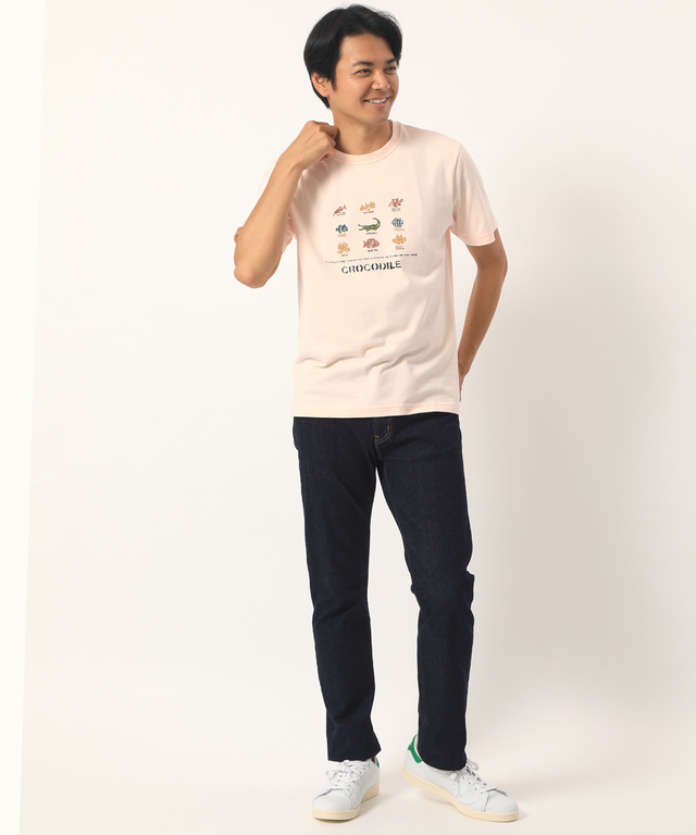 フィッシュプリントTシャツ