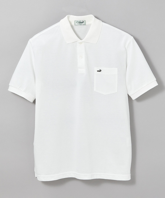 【ベストセラー】鹿の子 ワンポイント 半袖ポロシャツ【日本製】