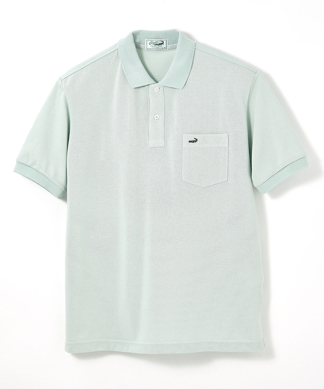 【ベストセラー】鹿の子 ワンポイント 半袖ポロシャツ【日本製】