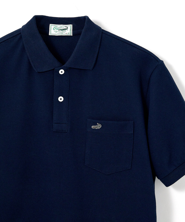 【ベストセラー】鹿の子 ワンポイント 半袖ポロシャツ【日本製】