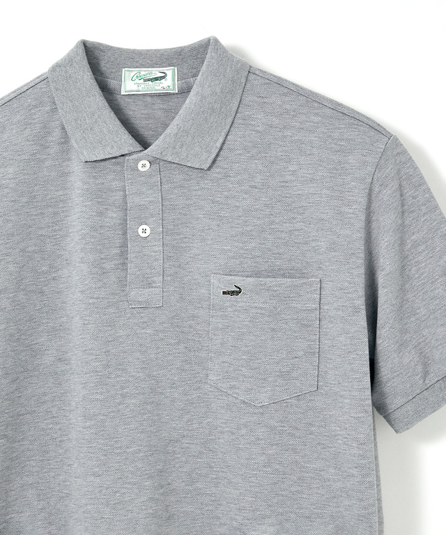 【ベストセラー】鹿の子 ワンポイント 半袖ポロシャツ【日本製】