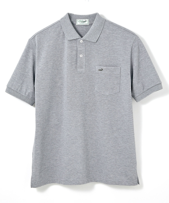 【ベストセラー】鹿の子 ワンポイント 半袖ポロシャツ【日本製】