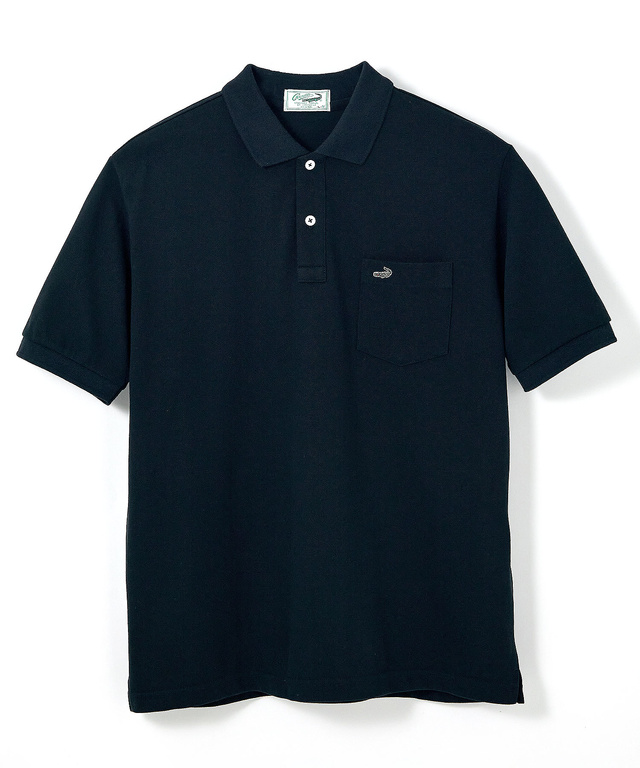 【ベストセラー】鹿の子 ワンポイント 半袖ポロシャツ【日本製】