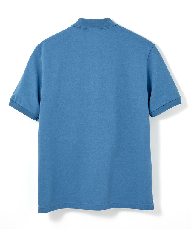 【ベストセラー】鹿の子 ワンポイント 半袖ポロシャツ【日本製】