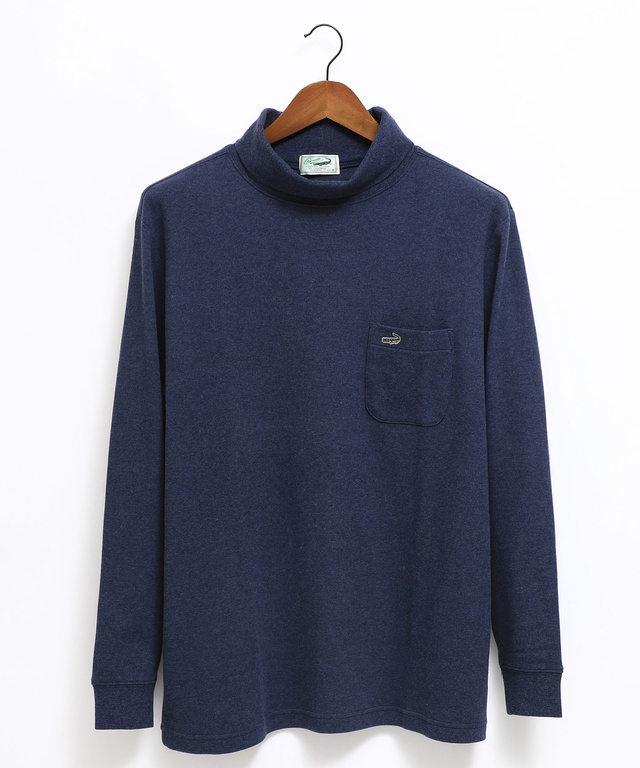 クロコダイル タートルネックカットソー【定番商品】