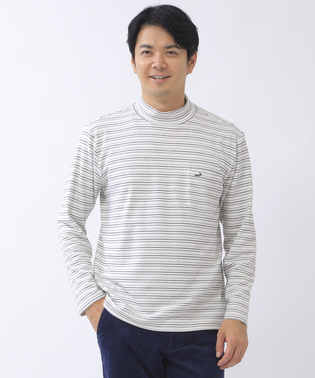メンズ スムース ハイネックtシャツ通販 1602 013 クロコダイル Crocodile 公式通販サイト