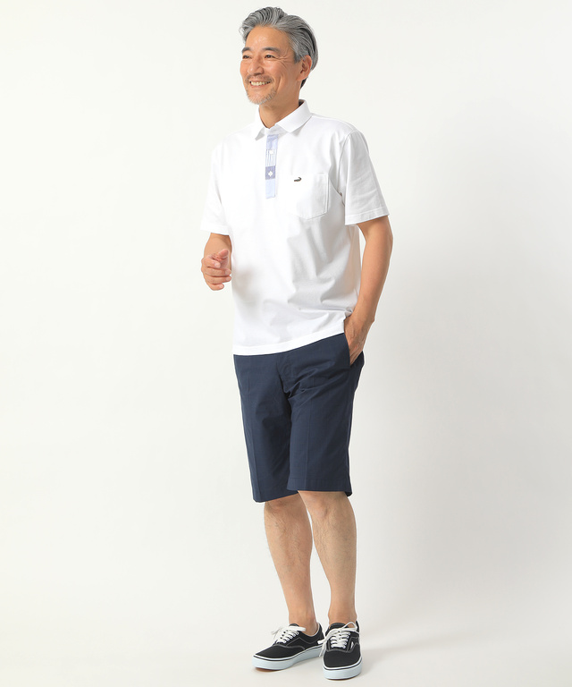 【6/2読売新聞掲載】マエタテデザインポロシャツ【シワになりにくい】【吸汗速乾】