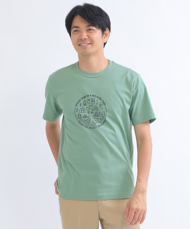アウトドアTシャツ
