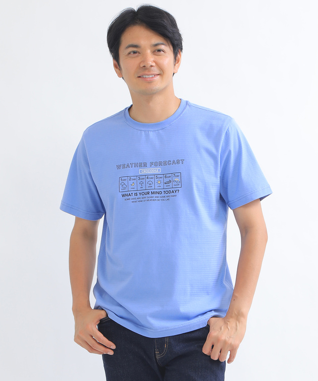 ウェザーモチーフTシャツ