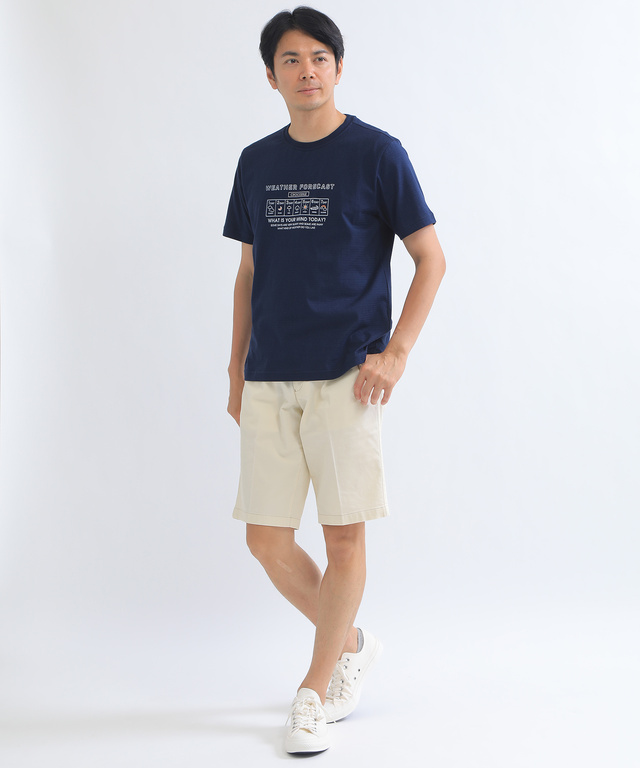 ウェザーモチーフTシャツ