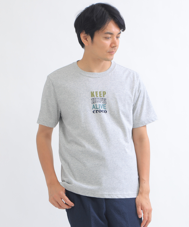 ワードモチーフTシャツ【吸汗速乾】