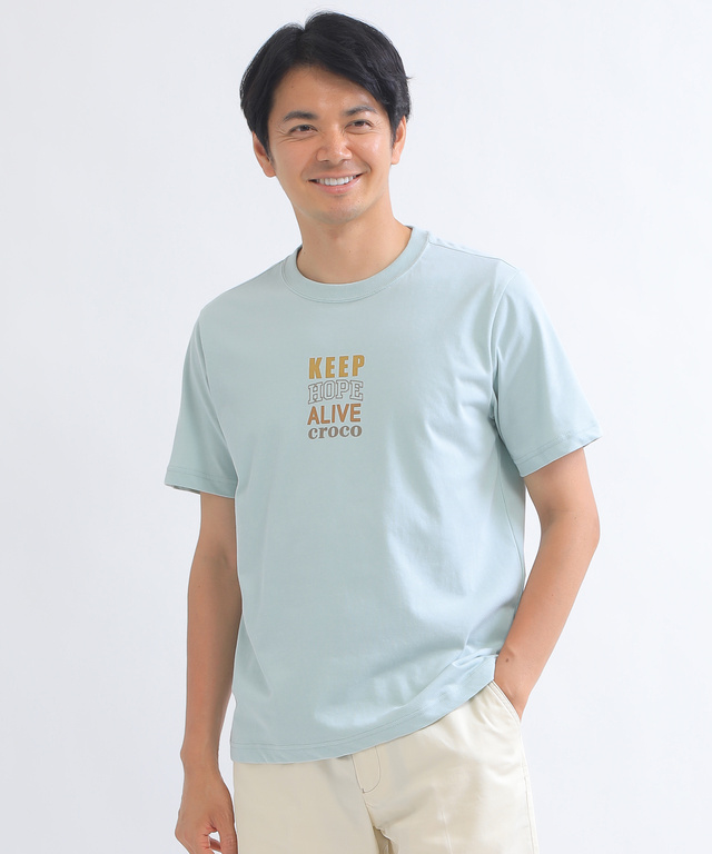 ワードモチーフTシャツ【吸汗速乾】