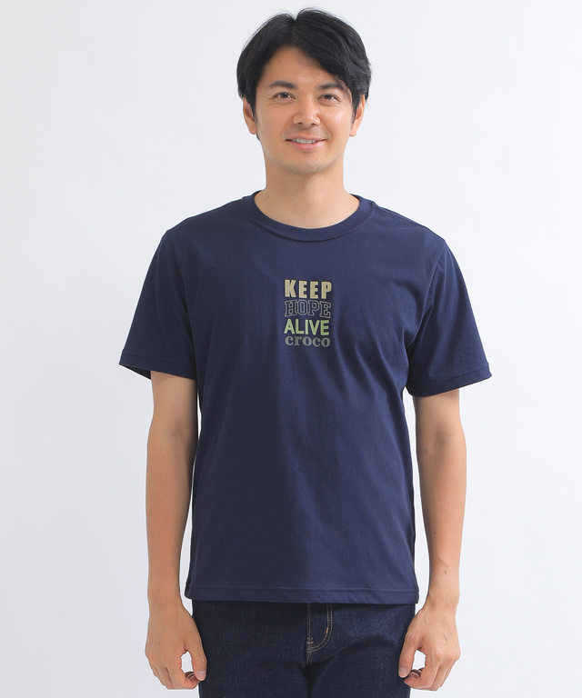 ワードモチーフTシャツ【吸汗速乾】
