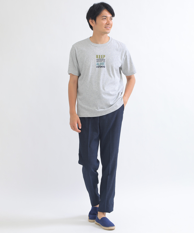 ワードモチーフTシャツ【吸汗速乾】