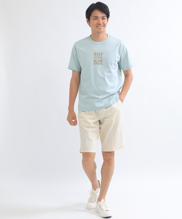 ワードモチーフTシャツ【吸汗速乾】