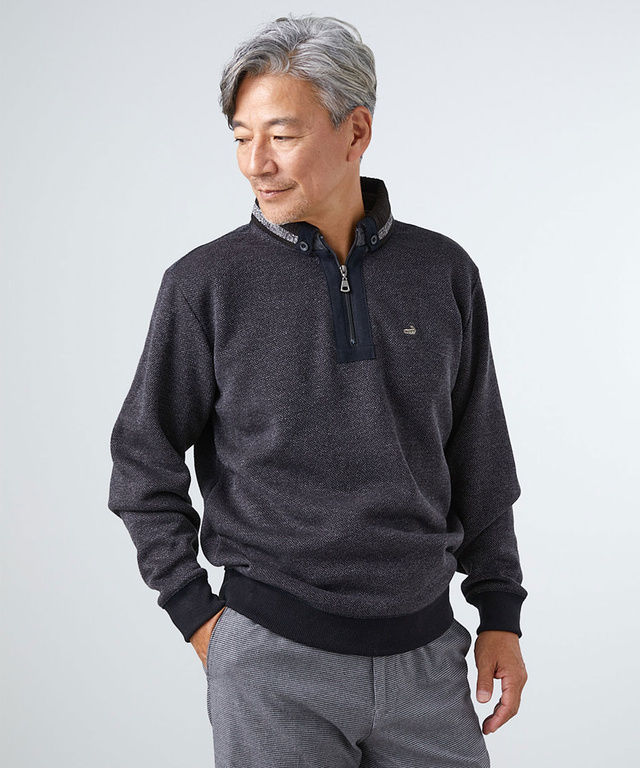 ★年末セール★クロコダイル　アウター　ハイネック　　ふわふわ　ゆったり メンズ商品一覧 - クロコダイル(CROCODILE) 公式通販サイト