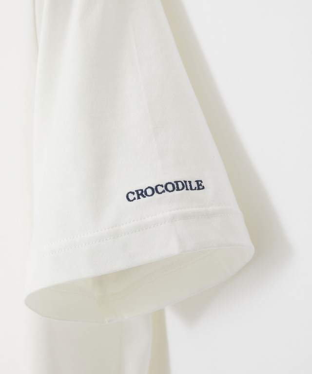 クロコダイルタータン プリント Tシャツ