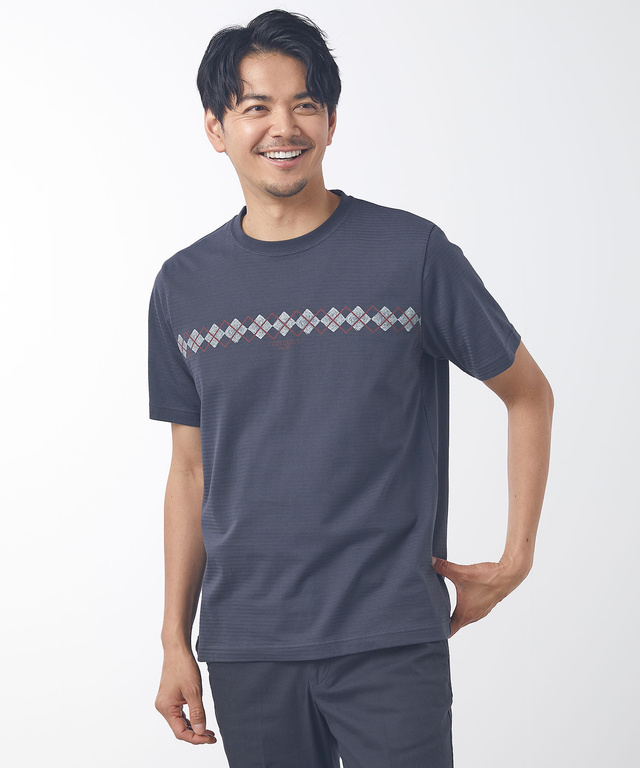 トップス ennoy PANEL BORDER S/S T-SHIRT (NAVY) s PANEL BORDER S/S T-SHIRT (NAVY) PANEL BORDER S/S T-SHIRT